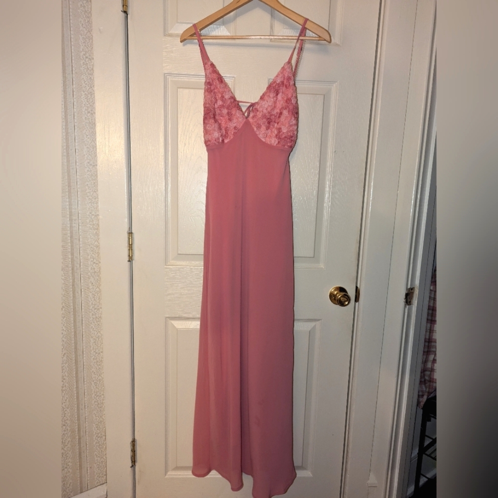Coquette pink dress